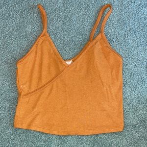 Mustard-Colored Cross over Tank